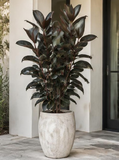 Large Rubber Plant